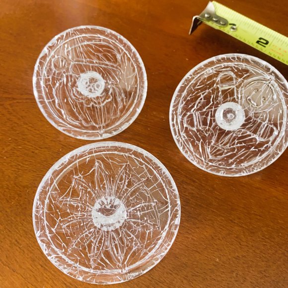 3 PC Vintage Hutzler Christmas Plastic Cookie Cutter press Stamps, clear - Picture 4 of 7